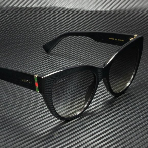 Gucci Black 53mm Sunglasses
